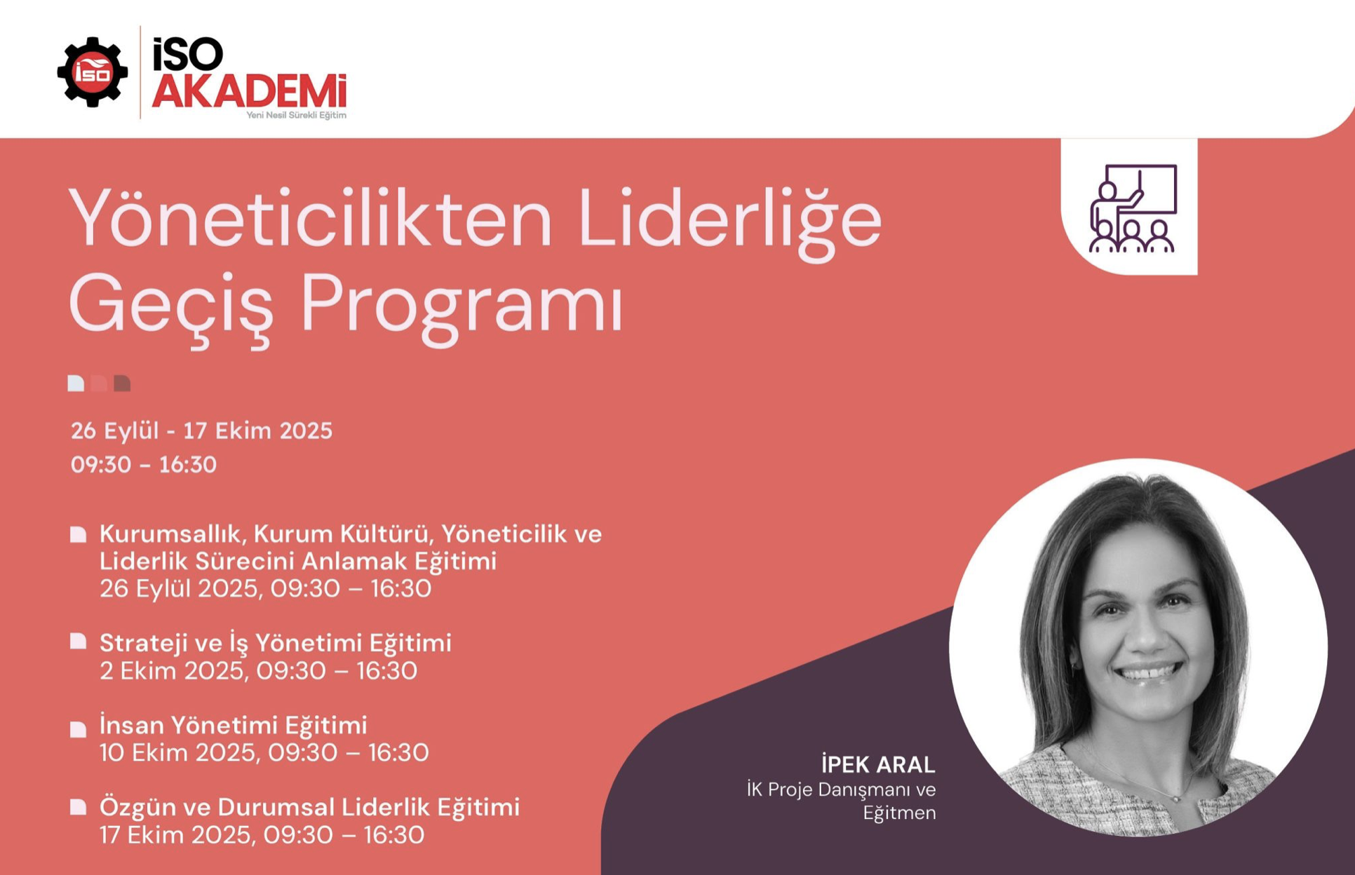 Yöneticilikten Liderliğe Geçiş Programı